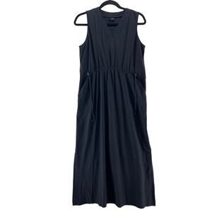 Lisa Bayne Black Sleeveless Dress Size XS Lagenlook